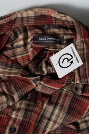 Ανδρικό πουκάμισο Club D'amingo, Μέγεθος XL, Χρώμα Πολύχρωμο, Τιμή 4,23 €