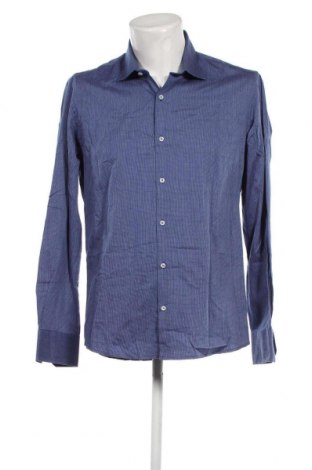 Ανδρικό πουκάμισο Cotton&silk, Μέγεθος XL, Χρώμα Μπλέ, Τιμή 9,87 €