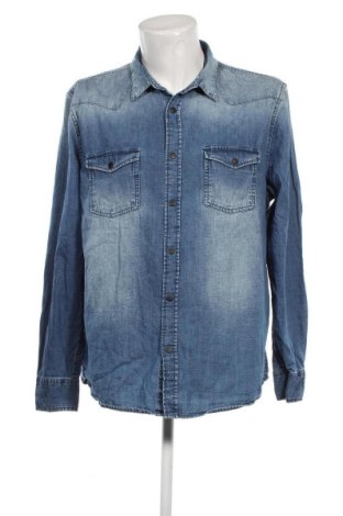 Ανδρικό πουκάμισο Denim Co., Μέγεθος XXL, Χρώμα Μπλέ, Τιμή 10,76 €
