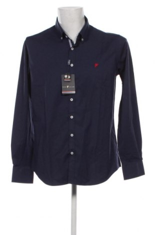 Ανδρικό πουκάμισο Denim Culture, Μέγεθος L, Χρώμα Μπλέ, Τιμή 39,69 €