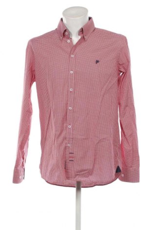 Мъжка риза Denim Culture, Размер L, Цвят Червен, Цена 46,20 лв.