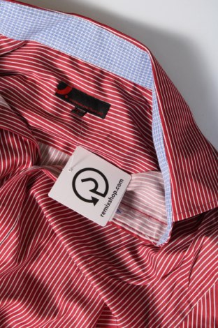 Pánská košile  Dressmann, Velikost L, Barva Červená, Cena  179,00 Kč