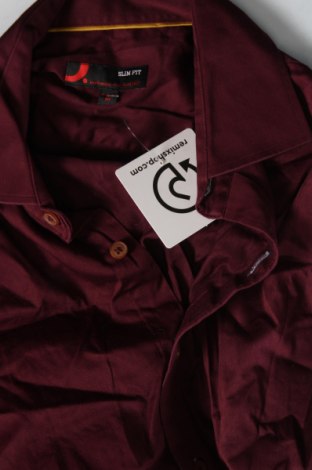 Мъжка риза Dressmann, Размер M, Цвят Червен, Цена 6,12 лв.