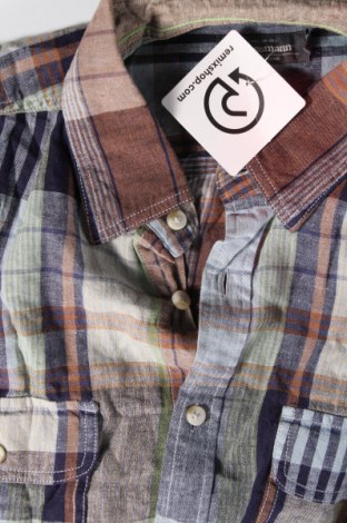 Ανδρικό πουκάμισο Dressmann, Μέγεθος XL, Χρώμα Πολύχρωμο, Τιμή 9,46 €