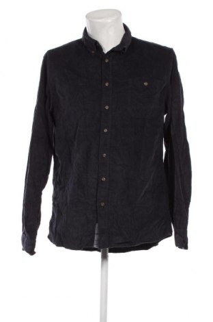 Ανδρικό πουκάμισο Dressmann, Μέγεθος L, Χρώμα Μπλέ, Τιμή 11,36 €