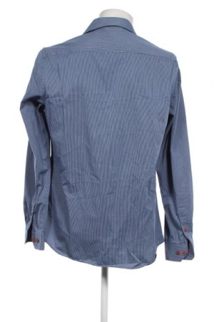 Herrenhemd Dressmann, Größe L, Farbe Blau, Preis € 3,79