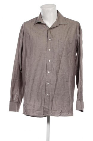 Ανδρικό πουκάμισο Dressmann, Μέγεθος L, Χρώμα Γκρί, Τιμή 11,36 €