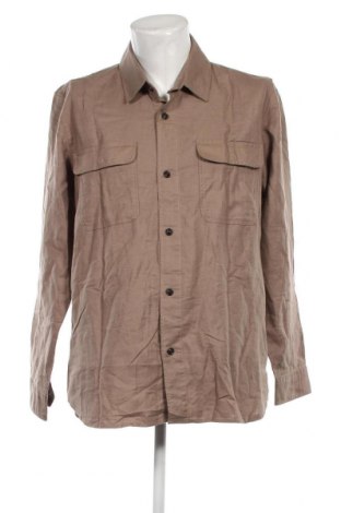 Ανδρικό πουκάμισο Dressmann, Μέγεθος XL, Χρώμα  Μπέζ, Τιμή 11,99 €