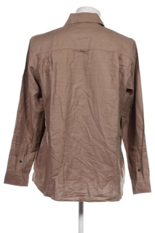Мъжка риза Dressmann, Размер XL, Цвят Бежов, Цена 19,38 лв.