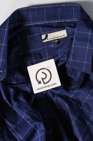 Ανδρικό πουκάμισο Dressmann, Μέγεθος M, Χρώμα Μπλέ, Τιμή 4,00 €