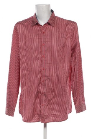 Ανδρικό πουκάμισο Dressmann, Μέγεθος XXL, Χρώμα Κόκκινο, Τιμή 12,62 €