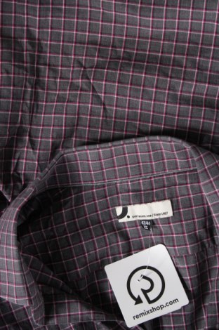 Ανδρικό πουκάμισο Dressmann, Μέγεθος XL, Χρώμα Γκρί, Τιμή 6,73 €