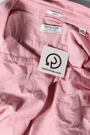 Мъжка риза Dstrezzed, Размер XXL, Цвят Розов, Цена 36,85 лв.