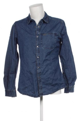 Ανδρικό πουκάμισο Edc By Esprit, Μέγεθος L, Χρώμα Μπλέ, Τιμή 21,03 €