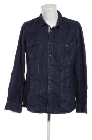 Ανδρικό πουκάμισο Edc By Esprit, Μέγεθος XXL, Χρώμα Μπλέ, Τιμή 21,03 €