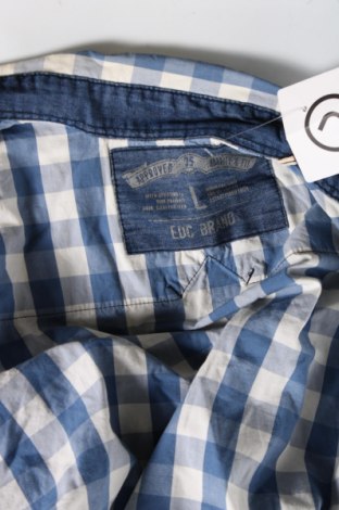 Ανδρικό πουκάμισο Edc By Esprit, Μέγεθος L, Χρώμα Μπλέ, Τιμή 17,44 €