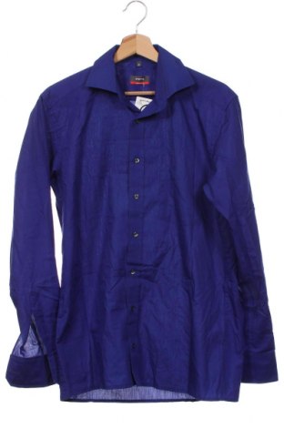 Ανδρικό πουκάμισο Eterna, Μέγεθος S, Χρώμα Μπλέ, Τιμή 34,02 €