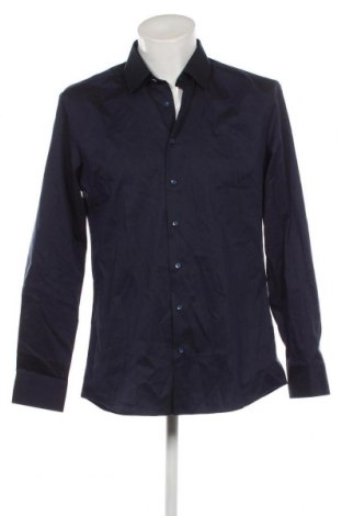 Ανδρικό πουκάμισο Eterna, Μέγεθος L, Χρώμα Μπλέ, Τιμή 63,92 €