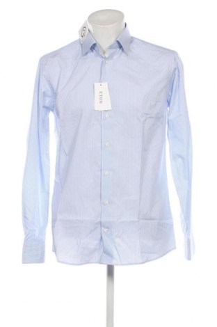 Ανδρικό πουκάμισο Eton, Μέγεθος L, Χρώμα Μπλέ, Τιμή 82,99 €