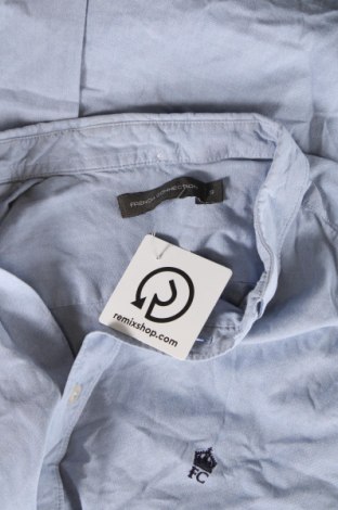 Ανδρικό πουκάμισο French Connection, Μέγεθος S, Χρώμα Μπλέ, Τιμή 5,10 €