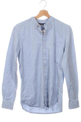 Ανδρικό πουκάμισο French Connection, Μέγεθος S, Χρώμα Μπλέ, Τιμή 5,10 €
