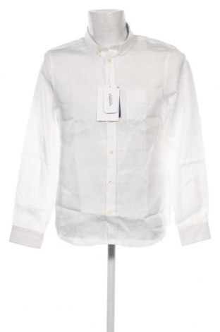 Ανδρικό πουκάμισο Gabba, Μέγεθος M, Χρώμα Λευκό, Τιμή 23,81 €