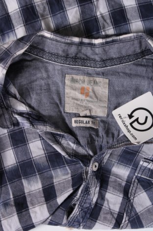 Herrenhemd Garcia Jeans, Größe M, Farbe Mehrfarbig, Preis € 4,73