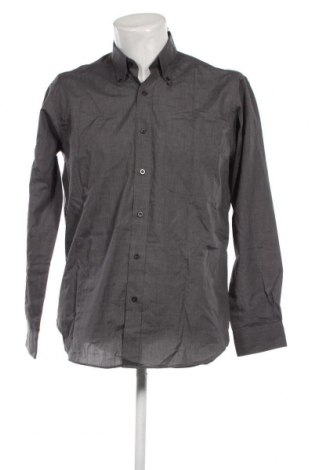 Ανδρικό πουκάμισο George, Μέγεθος M, Χρώμα Γκρί, Τιμή 9,87 €