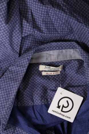 Pánska košeľa  H.E. By Mango, Veľkosť L, Farba Modrá, Cena  19,28 €