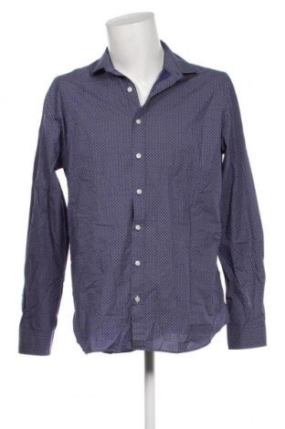 Мъжка риза H.E. By Mango, Размер L, Цвят Син, Цена 34,00 лв.