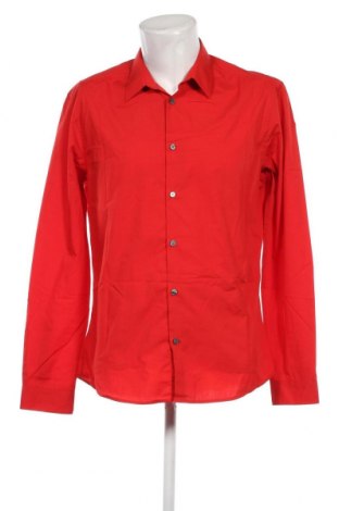 Ανδρικό πουκάμισο H&M, Μέγεθος L, Χρώμα Κόκκινο, Τιμή 10,23 €