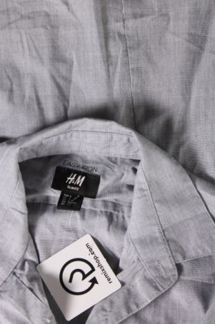 Ανδρικό πουκάμισο H&M, Μέγεθος S, Χρώμα Γκρί, Τιμή 4,13 €