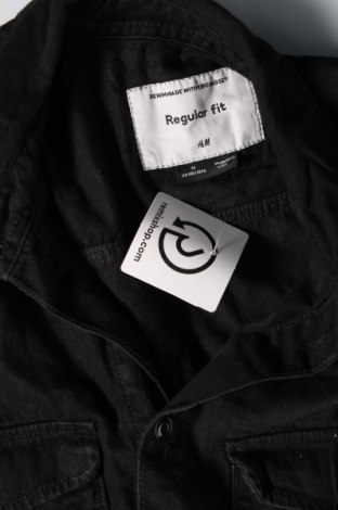 Ανδρικό πουκάμισο H&M, Μέγεθος M, Χρώμα Μαύρο, Τιμή 17,94 €