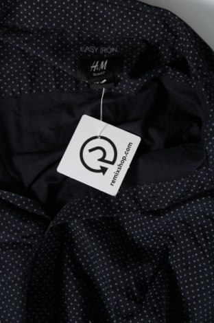 Мъжка риза H&M, Размер XL, Цвят Черен, Цена 15,08 лв.