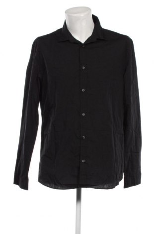 Ανδρικό πουκάμισο H&M, Μέγεθος XL, Χρώμα Μαύρο, Τιμή 17,94 €
