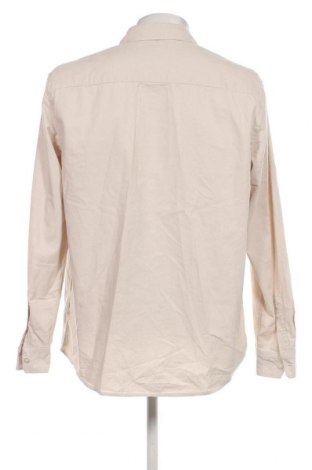 Мъжка риза H&M, Размер L, Цвят Екрю, Цена 29,01 лв.