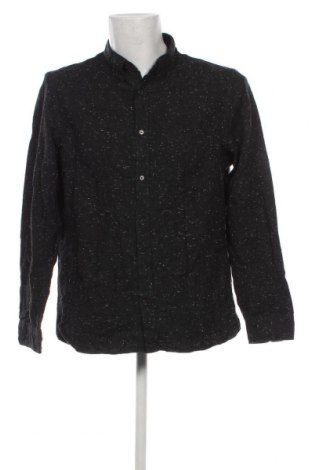 Мъжка риза H&M L.O.G.G., Размер L, Цвят Черен, Цена 17,40 лв.