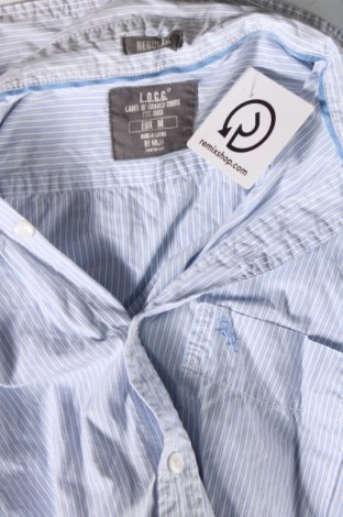 Ανδρικό πουκάμισο H&M L.O.G.G., Μέγεθος M, Χρώμα Πολύχρωμο, Τιμή 6,83 €