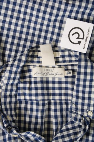 Herrenhemd H&M L.O.G.G., Größe M, Farbe Mehrfarbig, Preis 8,07 €