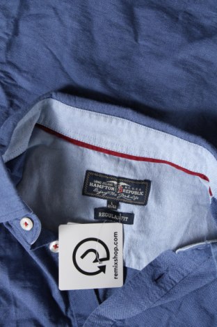 Pánska košeľa  Hampton Republic, Veľkosť L, Farba Modrá, Cena  10,99 €
