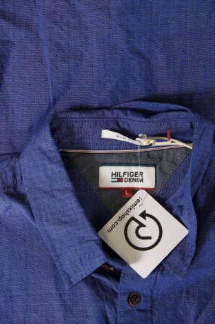 Herrenhemd Hilfiger Denim, Größe M, Farbe Blau, Preis 48,18 €