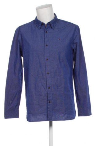 Ανδρικό πουκάμισο Hilfiger Denim, Μέγεθος M, Χρώμα Μπλέ, Τιμή 99,59 €