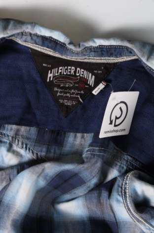 Ανδρικό πουκάμισο Hilfiger Denim, Μέγεθος M, Χρώμα Μπλέ, Τιμή 12,28 €