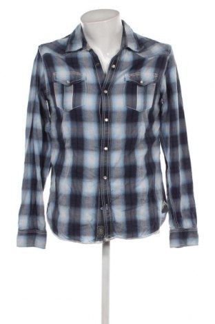 Ανδρικό πουκάμισο Hilfiger Denim, Μέγεθος M, Χρώμα Μπλέ, Τιμή 14,96 €