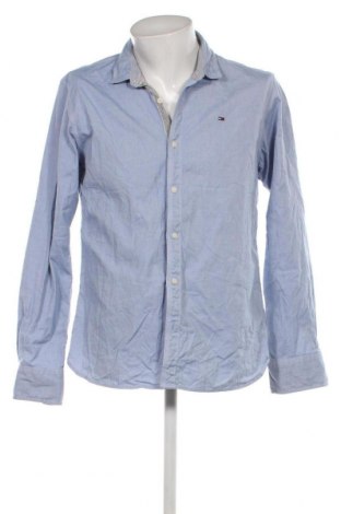 Мъжка риза Hilfiger Denim, Размер XL, Цвят Син, Цена 45,00 лв.
