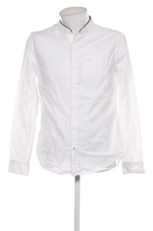 Ανδρικό πουκάμισο Hollister, Μέγεθος M, Χρώμα Λευκό, Τιμή 11,57 €