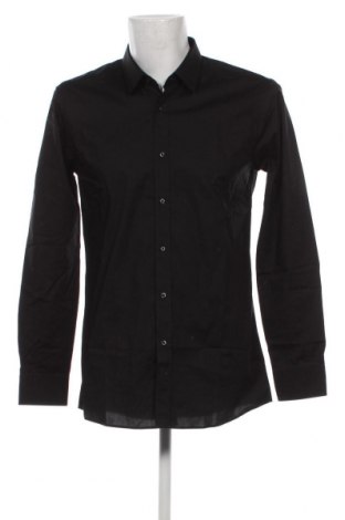 Ανδρικό πουκάμισο Hugo Boss, Μέγεθος L, Χρώμα Μαύρο, Τιμή 108,00 €