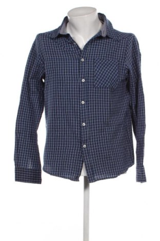 Ανδρικό πουκάμισο Identic, Μέγεθος M, Χρώμα Μπλέ, Τιμή 6,97 €