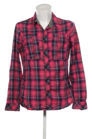 Ανδρικό πουκάμισο J.C.Rags, Μέγεθος L, Χρώμα Πολύχρωμο, Τιμή 10,76 €