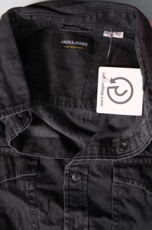 Herrenhemd Jack & Jones, Größe XL, Farbe Grau, Preis 23,66 €